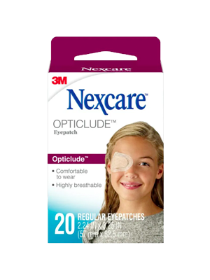 Nexcare™ Opticlude Regular 82 x 57mm - Box/20