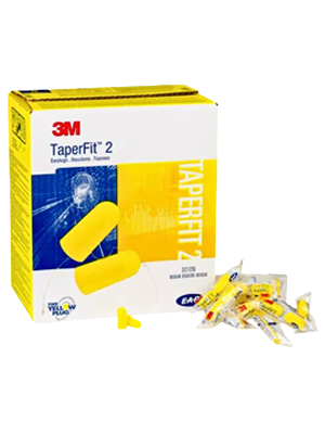 Ear Plug Uncorded 3M EAR Taperfit 200s