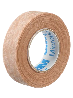 3M™ Micropore™ Surgical Tape, 12mm x 9.1m, Tan - Box/24