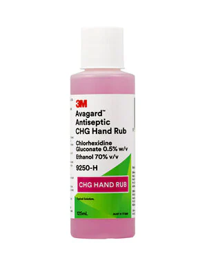 3M Avagard Antiseptic Handrub with Chlorhexidine Gluconate 0.5% 125ml