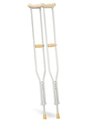 Crutches Aluminium Under Arm Youth 94-114cm