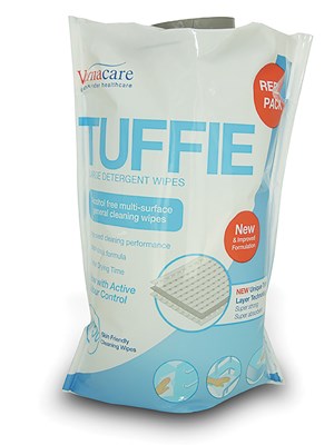 Tuffie Detergent Wipes Refill - Ctn/6