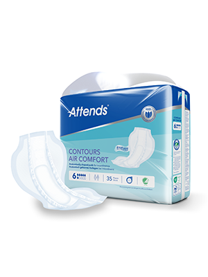 Attends Contours Air Comfort 6 Absorbency - Pkt/35