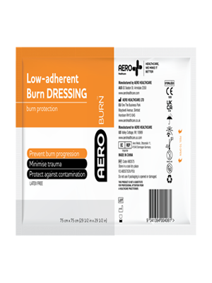 Sterile Cooling Gel Moisture-Retentive Burn Dressing AeroBurn 75x75cm 