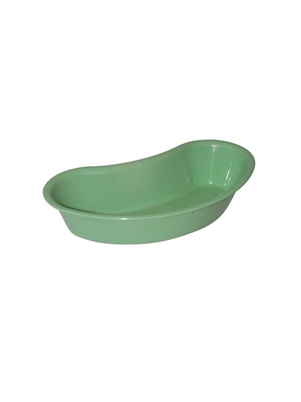 Kidney Dish/Bowl Autoplas, Reusable, Plastic, Green 220mm