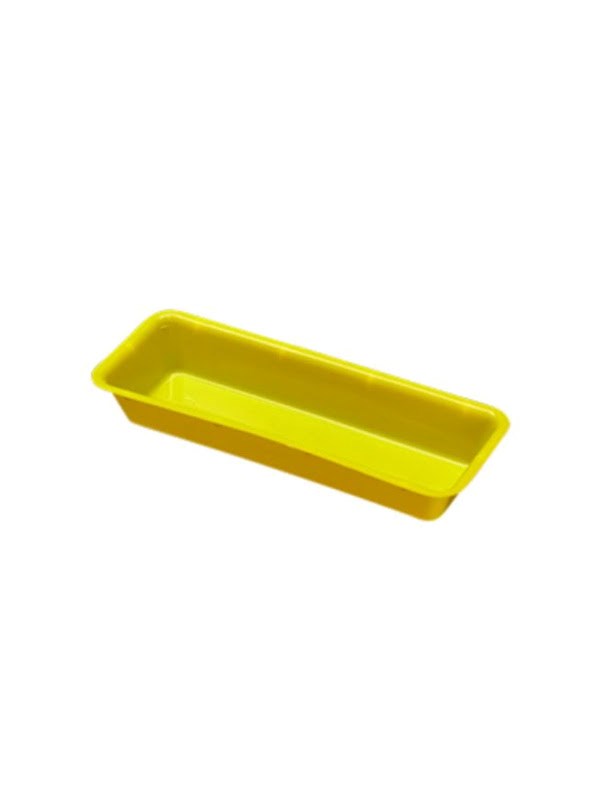 Autoplas Injection Tray, Yellow 10s, Disposable, 22x10x4cm