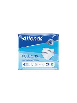 AttendsĀ® Pull-Ons, Absorbency Level 4 Large (100-140cm)- Pkt/22