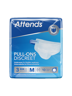 Attends®Pull-On Discreet,  Absorbency Level 3 Medium