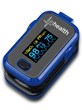 Inhealth Portable Finger Pulse Oximeter Blue