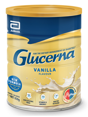 Glucerna® Diabetic Health Shake New Formula, Vanilla 850g - Ctn/3