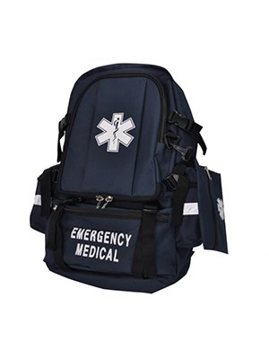 Premium Medical Backpack - Ergonomic - Navy Blue