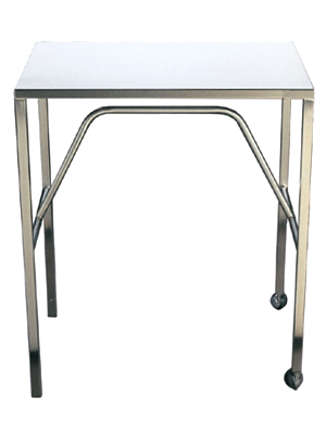 Arm Table Fixed Height 750x490x900mm Stainless Steel