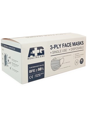 Surgical Face Mask Level 2R 3ply BFE - Box/50