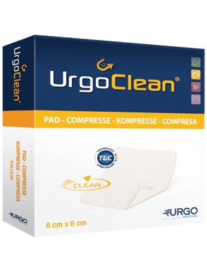 URGOCLEAN DE-SLOUGHING PAD 6X6cm - Box/10