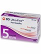 Ultra-Fine Pen Needles 31Gx5mm - Box/100
