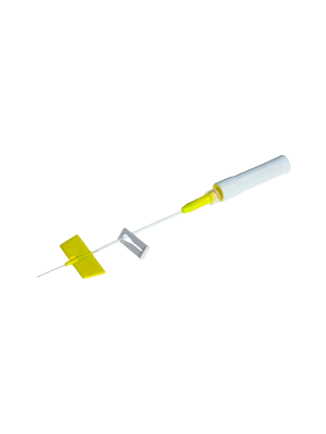 BD Saf-T-Intima Cather System PRN Yellow, 24G x 0.75in - Box/25