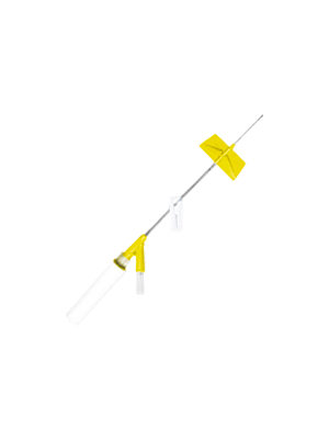 BD Saf-T-Intima™ Catheter Adp Yellow, 24G x 0.75in - Each