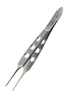 ARMO Eye Forceps Bishop-Harman Standard 1x2 8.5cm