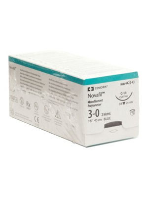 Novafil Suture Monafilament Non Absorbable 3/0 C-14 45cm