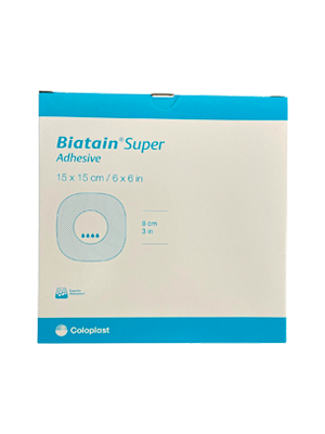 BiatainĀ® Super Hydrocapillary Adhesive, 15cm x 15cm - Box/10