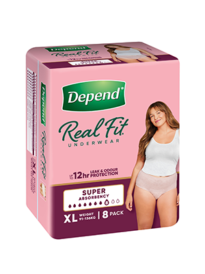 Depend Real Fit Underwear Super X Large