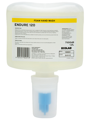 Endure 120 Foam Hand Wash 1.2L - Each