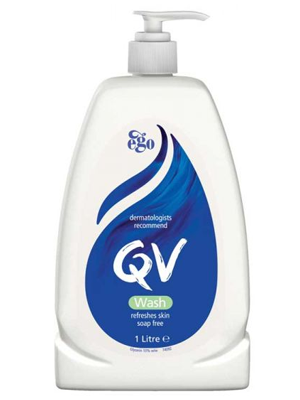 QV Wash Soap-Free Cleanser Pump 1L
