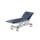 2 Section Hi Lo Electric Exam Couch - Navy