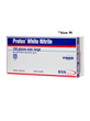Protex Nitrile Examination Gloves White Powder & Latex Free Medium Box/100