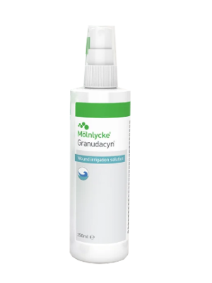 Granudacyn Wound Irrigation Solution Spray 250mL