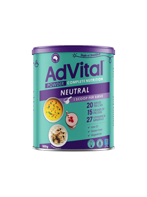 AdVital™ Nutritionally Complete Neutral Powder 500g Can - Ctn/6