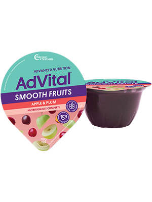 Smooth Fruits Apple & Plum Nutritionally Complete 120g - Ctn/36