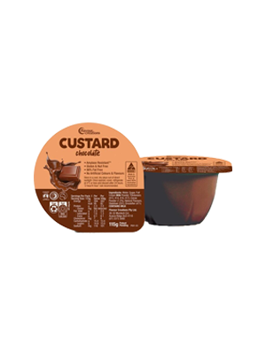 Flavour Creations Chocolate Flavoured Custard, 116g - Car/36