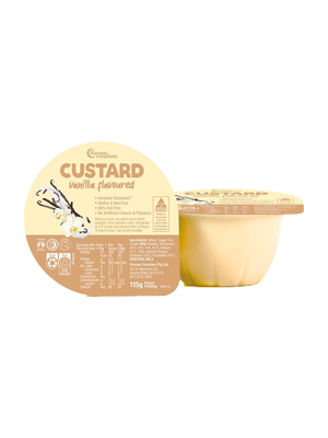 Vanilla Flavoured Custard, 115g - Ctn/36