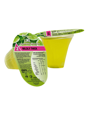 Flavour Creations Thickened Cordial Lime Level 2 175mL - Ctn/24