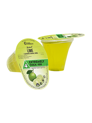Flavour Creations Thickened Cordial Lime Level 4 175mL - Ctn/24