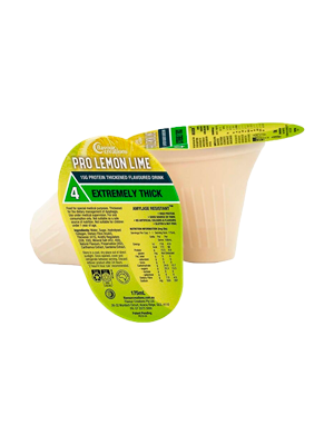 Flavour Creations Pro Lemon Lime Thickened Drink Level 4 175mL - Ctn/24