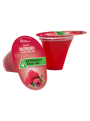 Flavour Creations Thickened Cordial Raspberry Lvl4 175mL - Ctn/24