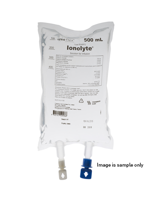 Ionolyte® Solution freeflex® Bag 1000mL - Ctn/10