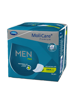 Molicare Premium Men Pad 4 Drops Anatomic Pads 