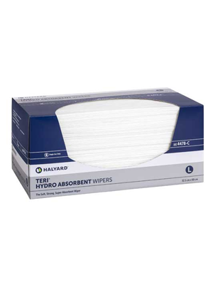 TeriĀ® Hydro Absorbent Wipers Single Use Large - Ctn/450