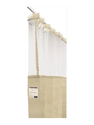 CURTAINS DISP 4.5m X 2.3m CREAM - Box/8