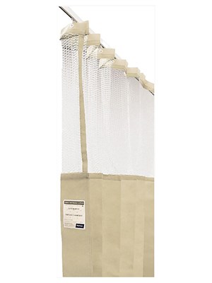 CURTAINS DISP CREAM MESH 7.5M X 2.3M - Box/5