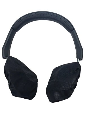 Premium Disposable Headphones - Black - Ctn/10