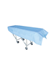 Haines® Disposable Heavy Duty Latex Flat Sheet, Light Blue, 220cmx100cm - BOX/100