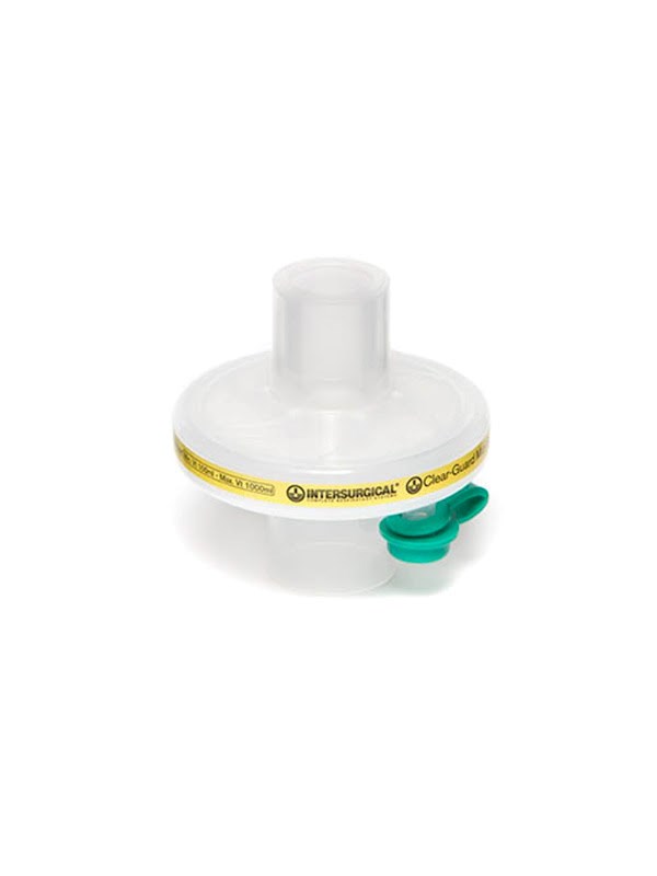 Low Volume Breathing Filter, 99.9% Bacterial Filtration Efficiency