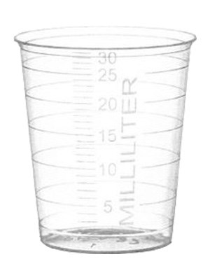 inhealth Graduated Medicine Measure 30mL - Box/100