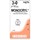 MONOCRYL® Absorbable Suture Undyed 3-0 70cm PS-2 19mm - Box/36