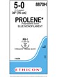 PROLENE* Polypropylene Blue 75cm 5-0 RB-1 17mm - Box/36