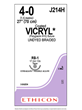 Coated VICRYL* Sutures Undyed 70cm 4-0 RB-1 17mm - Box/36